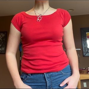 RALPH LAUREN Red Cotton Shirt